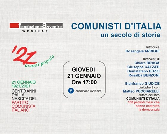 21 gennaio 1921- 21 gennaio2021