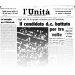 L’UNITA’ E I PRESIDENTI: 1962 -ANTONIO SEGNI – prime tre votazioni