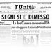 L’UNITA’ E I PRESIDENTI: 1964 – ANTONIO SEGNI – LE DIMISSIONI