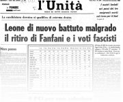 L’UNITA’ E I PRESIDENTI: 1964 – GIUSEPPE SARAGAT – XI^ e XII^ votazione
